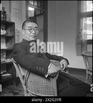 Schwarz-weiß-Foto von Cecil Beaton von seiner Reise durch Indien, Birma und China 1943-1944, die Landschaften, Architektur, und das tägliche Leben. Stockfoto