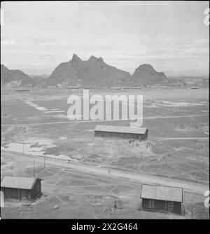 Schwarz-weiß-negativ von Cecil Beaton von seiner Reise durch Indien, Birma und China 1943-1944, in der er Landschaften, lokales Leben, und kulturelle Umgebungen. Stockfoto