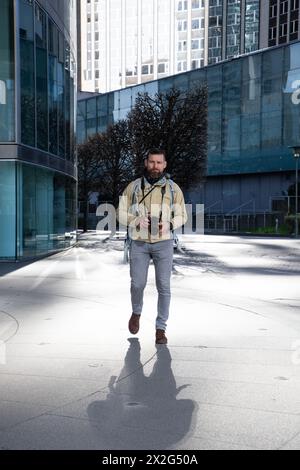 la Defense, das Geschäftsviertel in Paris, Frankreich Stockfoto