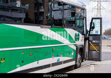 Go Bus oder Omnibus, Toronto, Kanada Stockfoto