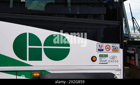 Go Bus oder Omnibus, Toronto, Kanada Stockfoto