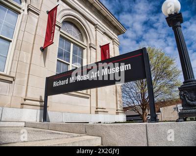 OWU's Richard M. Ross Art Museum in Delaware Ohio USA 2024 Stockfoto