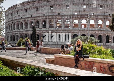 Roma, offene Stadt Stockfoto
