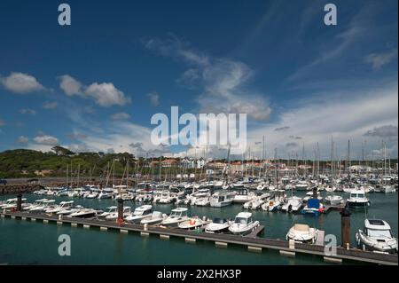 Marina, Port Bourgenay-Talmont Saint Hilaire, Vandee, Frankreich Stockfoto