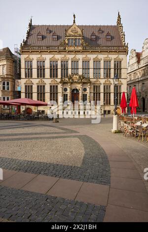 Industrie- und Handelskammer, IHK für Bremen und Bremerhaven in Schuetting am Bremer Marktplatz in Bremen, Hansestadt, Bundesland Stockfoto