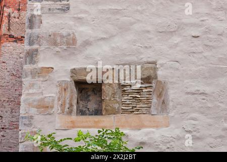 Die Alte Synagoge in Erfurt ist eine ehemalige Synagoge und mit über 900 Jahren die älteste erhaltene Synagoge Europas. Sie befindet sich in der Erfurter Altstadt Stockfoto