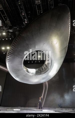 Indio, USA. April 2024. J Balvin während des Coachella Music Festivals im Empire Polo Club am 21. April 2023 in Indio, Kalifornien (Foto: Daniel DeSlover/SIPA USA) Credit: SIPA USA/Alamy Live News Stockfoto