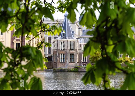 DEN HAAG - Blick auf die Torentje vom langen Vijverberg. ANP / Hollandse Hoogte / Sandra Uittenbogaart niederlande Out - belgien Out Stockfoto