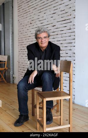 Porträt von Mario Martone (Regisseur) 15/05/2019 ©Isabella DE MADDALENA/opale.Photo Stockfoto