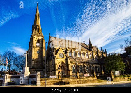 Bury Parish Church, Bury, Lancashire, England, Vereinigtes Königreich Stockfoto