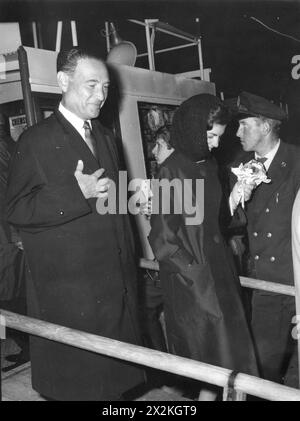 Schneider, Abraham 'Abe', 1905–1993, amerikanischer Film titan, ADDITIONAL-RIGHTS-CLEARANCE-INFO-NOT-AVAILABLE Stockfoto