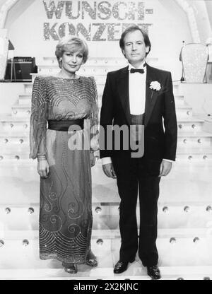 Schautzer, Max, * 14.8,1940, österreichischer Moderator, im Fernsehen "ARD-Wunschkonzert", ADDITIONAL-RIGHTS-CLEARANCE-INFO-NOT-AVAILABLE Stockfoto