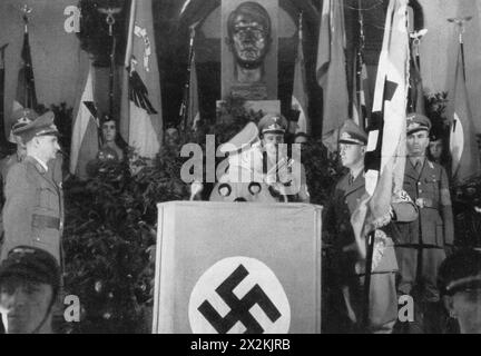 Scheel, Gustav Adolf, 22.11.1907 - 25.3,1979, deutscher Arzt und Politiker (NSDAP), Reichsstudentenführer, NUR REDAKTIONELL VERWENDBAR Stockfoto