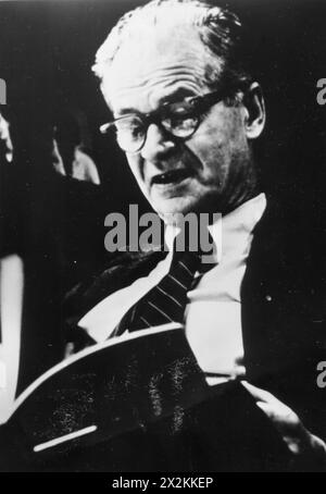 Skinner, Burrhus Frederic, 20.3.1904 - 18.8,1990, amerikanischer Behaviourist, 1960er ADDITIONAL-RIGHTS-CLEARANCE-INFO-NOT-AVAILABLE Stockfoto