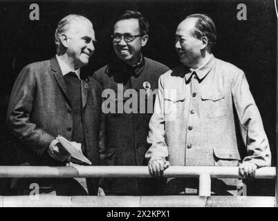 Snow, Edgar Parks, 17.7.1905 - 15.2,1972, amerikanischer Journalist, ADDITIONAL-RIGHTS-CLEARANCE-INFO-NOT-AVAILABLE Stockfoto