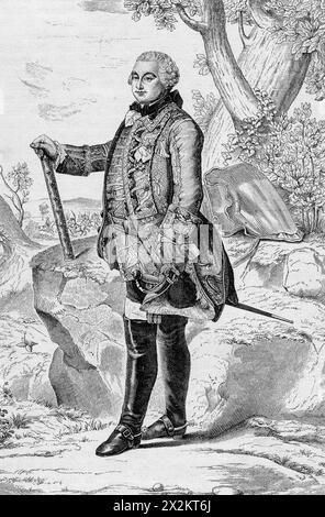 Soubise, Charles de Rohan, Prince de, 16.7.1715 - 4,7.1787, französischer General, ADDITIONAL-RIGHTS-CLEARANCE-INFO-NOT-AVAILABLE Stockfoto