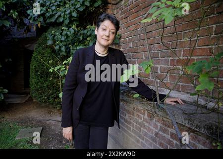 Porträt von Helen Macdonald 09/09/2022 ©Isabella de Maddalena/opale.Photo Stockfoto