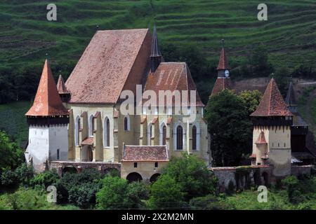 Biertan Festungskirche, Kreis Sibiu, Siebenbürgen, Rumänien Stockfoto