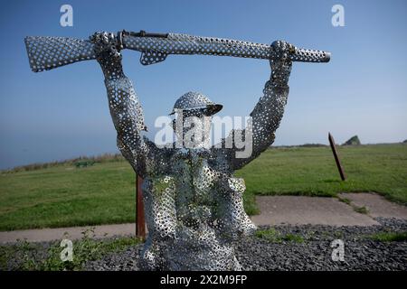 D-Day 75 Garten Stockfoto