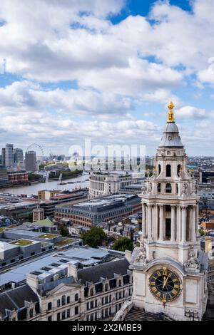 Geografie / Reisen, Großbritannien, England, London, City of London, FLUSS THEMSE, ZUSÄTZLICHE RECHTE-CLEARANCE-INFO-NOT-AVAILABLE Stockfoto