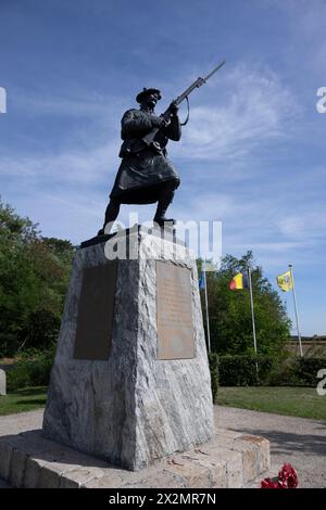 Black Watch Corner Memorial, Ypern Stockfoto