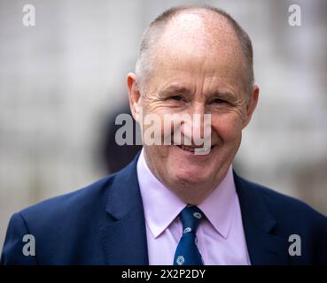 London, Großbritannien. April 2024. Minister in Whitehall London Vereinigtes Königreich Kevin Hollinrake, Postminister Credit: Ian Davidson/Alamy Live News Stockfoto