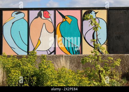 Mayfield Depot der neueste Stadtpark von Manchester Stockfoto