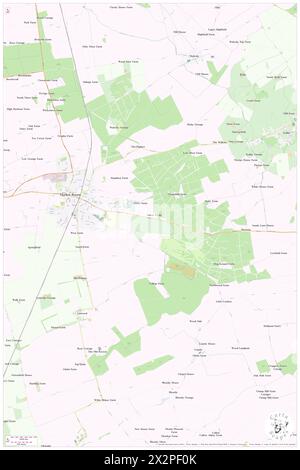 Market Rasen Racecourse, Lincolnshire, GB, Vereinigtes Königreich, England, n 53 22' 54'', S 0 18' 36'', Karte, Cartascapes Map, veröffentlicht 2024. Erkunden Sie Cartascapes, eine Karte, die die vielfältigen Landschaften, Kulturen und Ökosysteme der Erde enthüllt. Reisen Sie durch Zeit und Raum und entdecken Sie die Verflechtungen der Vergangenheit, Gegenwart und Zukunft unseres Planeten. Stockfoto