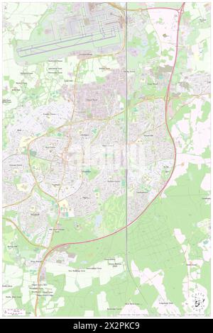 Holiday Inn Express Gatwick - Crawley, West Sussex, GB, Großbritannien, England, n 51 6' 50'', S 0 10' 14'', Karte, Cartascapes Map, veröffentlicht 2024. Erkunden Sie Cartascapes, eine Karte, die die vielfältigen Landschaften, Kulturen und Ökosysteme der Erde enthüllt. Reisen Sie durch Zeit und Raum und entdecken Sie die Verflechtungen der Vergangenheit, Gegenwart und Zukunft unseres Planeten. Stockfoto