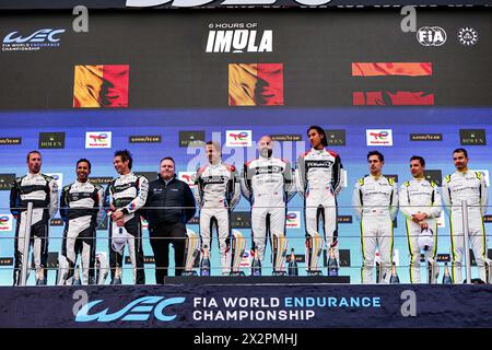 Imola, Italien. April 2024. Während der FIA-Weltmeisterschaft WEC 6 Stunden von Imola Italy 2024 21 April, Imola, Italien Credit: Independent Photo Agency/Alamy Live News Stockfoto