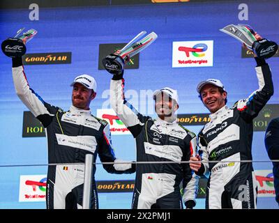 Imola, Italien. April 2024. Während der FIA-Weltmeisterschaft WEC 6 Stunden von Imola Italy 2024 21 April, Imola, Italien Credit: Independent Photo Agency/Alamy Live News Stockfoto