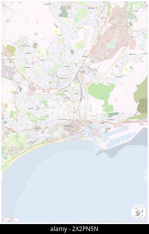 The Grand Hotel, City and County of Swansea, GB, Vereinigtes Königreich, Wales, N 51 37' 31''', S 3 56' 28''', Karte, Cartascapes Map veröffentlicht im Jahr 2024. Erkunden Sie Cartascapes, eine Karte, die die vielfältigen Landschaften, Kulturen und Ökosysteme der Erde enthüllt. Reisen Sie durch Zeit und Raum und entdecken Sie die Verflechtungen der Vergangenheit, Gegenwart und Zukunft unseres Planeten. Stockfoto