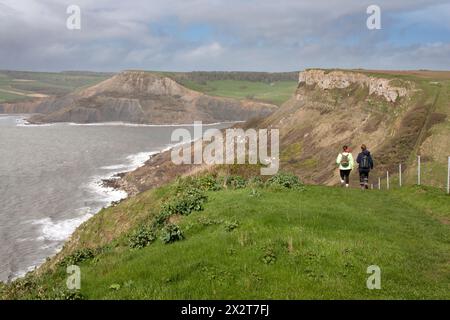 St Albans oder St Aldhelms Head, Worth Matravers, Swanage, Isle of Purbeck, Dorset Stockfoto