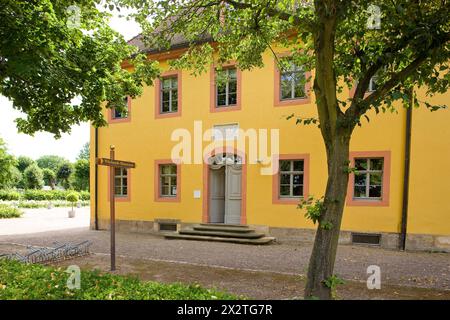 Das Wielandgut Ossmannstedt ist das Landgut in Ossmannstedt, aus dem der Dichter Christoph Martin Wieland und seine Familie wohnten Stockfoto