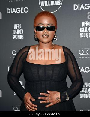 London, Großbritannien. April 2024. Versatile besucht die Oritsé Williams (JLS) Music Launch Party im Little Tape London, 17 Hanover Square, London, UK Credit: Siehe Li/Picture Capital/Alamy Live News Stockfoto