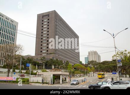 Das Seoul Central District Staatsanwaltschaft, 11. April 2024 : das Seoul Central District Staatsanwaltschaft in Seoul, South Korera. Quelle: Lee Jae-won/AFLO/Alamy Live News Stockfoto