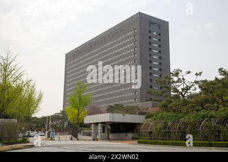 Das Seoul Central District Staatsanwaltschaft, 11. April 2024 : das Seoul Central District Staatsanwaltschaft in Seoul, South Korera. Quelle: Lee Jae-won/AFLO/Alamy Live News Stockfoto