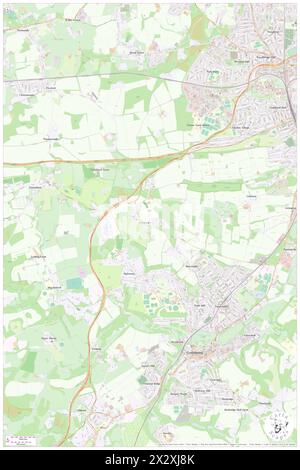 Compton, Surrey, GB, Großbritannien, England, n 51 12' 47'', S 0 37' 48'', Karte, Cartascapes Map, veröffentlicht 2024. Erkunden Sie Cartascapes, eine Karte, die die vielfältigen Landschaften, Kulturen und Ökosysteme der Erde enthüllt. Reisen Sie durch Zeit und Raum und entdecken Sie die Verflechtungen der Vergangenheit, Gegenwart und Zukunft unseres Planeten. Stockfoto