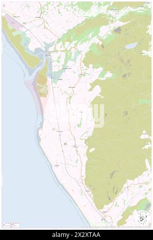 Bootle, Cumbria, GB, Vereinigtes Königreich, England, n 54 16' 53'', S 3 22' 17'', Karte, Cartascapes Map, veröffentlicht 2024. Erkunden Sie Cartascapes, eine Karte, die die vielfältigen Landschaften, Kulturen und Ökosysteme der Erde enthüllt. Reisen Sie durch Zeit und Raum und entdecken Sie die Verflechtungen der Vergangenheit, Gegenwart und Zukunft unseres Planeten. Stockfoto