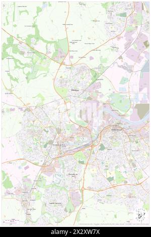 Billingham, Stockton-on-Tees, GB, Vereinigtes Königreich, England, n 54 35' 19'', S 1 17' 25'', Karte, Cartascapes Map, veröffentlicht 2024. Erkunden Sie Cartascapes, eine Karte, die die vielfältigen Landschaften, Kulturen und Ökosysteme der Erde enthüllt. Reisen Sie durch Zeit und Raum und entdecken Sie die Verflechtungen der Vergangenheit, Gegenwart und Zukunft unseres Planeten. Stockfoto