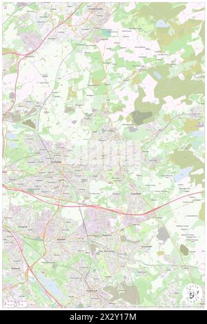 Airdrie, North Lanarkshire, GB, Vereinigtes Königreich, Schottland, n 55 51' 57'', S 3 58' 48'', Karte, Cartascapes Map, veröffentlicht 2024. Erkunden Sie Cartascapes, eine Karte, die die vielfältigen Landschaften, Kulturen und Ökosysteme der Erde enthüllt. Reisen Sie durch Zeit und Raum und entdecken Sie die Verflechtungen der Vergangenheit, Gegenwart und Zukunft unseres Planeten. Stockfoto