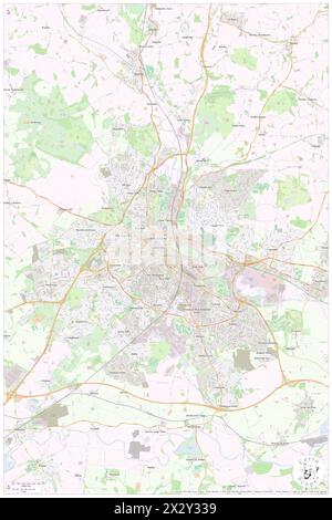 Derby, Derby, GB, Vereinigtes Königreich, England, n 52 55' 14'', S 1 28' 19'', Karte, Cartascapes Map, veröffentlicht 2024. Erkunden Sie Cartascapes, eine Karte, die die vielfältigen Landschaften, Kulturen und Ökosysteme der Erde enthüllt. Reisen Sie durch Zeit und Raum und entdecken Sie die Verflechtungen der Vergangenheit, Gegenwart und Zukunft unseres Planeten. Stockfoto