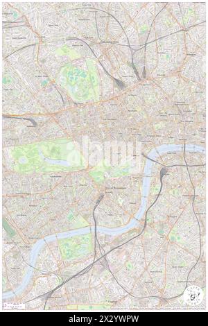 The May Fair, Greater London, GB, Vereinigtes Königreich, England, n 51 30' 25'', S 0 8' 35'', Karte, Cartascapes Map, veröffentlicht 2024. Erkunden Sie Cartascapes, eine Karte, die die vielfältigen Landschaften, Kulturen und Ökosysteme der Erde enthüllt. Reisen Sie durch Zeit und Raum und entdecken Sie die Verflechtungen der Vergangenheit, Gegenwart und Zukunft unseres Planeten. Stockfoto