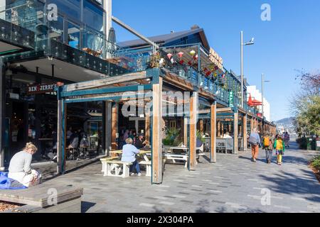 Riverside Food Market, Oxford Terrace, Christchurch Central City, Christchurch, Canterbury Region, Neuseeland Stockfoto