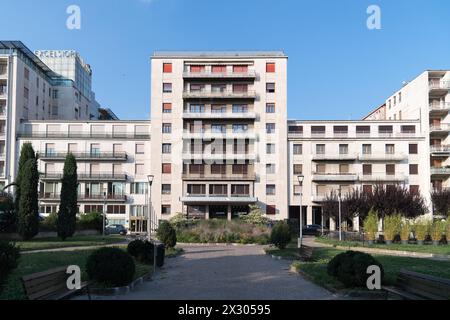 Hotel Excelsior San Marco an der Piazza della Repubblica in Citta Bassa (Unterstadt) in Bergamo, Provinz Bergamo, Lombardei, Italien © Wojciech Strozyk / Stockfoto