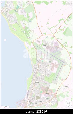 Glasgow Prestwick Airport Railway Station, South Ayrshire, GB, Vereinigtes Königreich, Schottland, n 55 30' 32'', S 4 36' 50'', Karte, Cartascapes Map, veröffentlicht 2024. Erkunden Sie Cartascapes, eine Karte, die die vielfältigen Landschaften, Kulturen und Ökosysteme der Erde enthüllt. Reisen Sie durch Zeit und Raum und entdecken Sie die Verflechtungen der Vergangenheit, Gegenwart und Zukunft unseres Planeten. Stockfoto