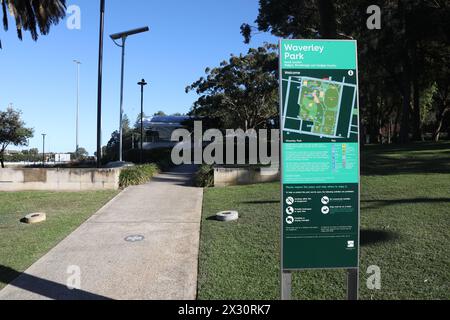 Waverley Park, Bondi Junction, Sydney, NSW, Australien Stockfoto