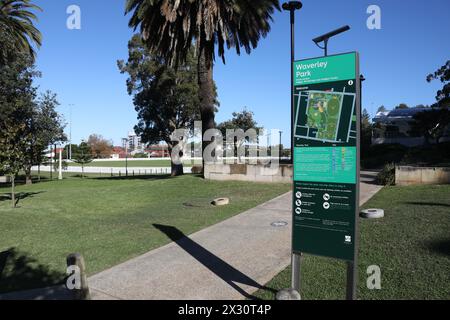 Waverley Park, Bondi Junction, Sydney, NSW, Australien Stockfoto