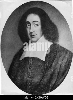 Spinoza, Baruch de, 24.11.1632 - 21.2,1677, niederländischer Philosoph, ADDITIONAL-RIGHTS-CLEARANCE-INFO-NOT-AVAILABLE Stockfoto