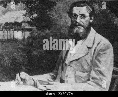 Wallace, Alfred Russel, 8.1.1823–7.11.1913, britischer Wissenschaftler (Naturwissenschaftler), 1860er Jahre, ADDITIONAL-RIGHTS-CLEARANCE-INFO-NOT-AVAILABLE Stockfoto